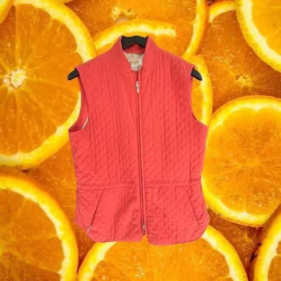 JERRY Buchanan Quilted Red Vest Size‎ XL - Picture 1 of 3